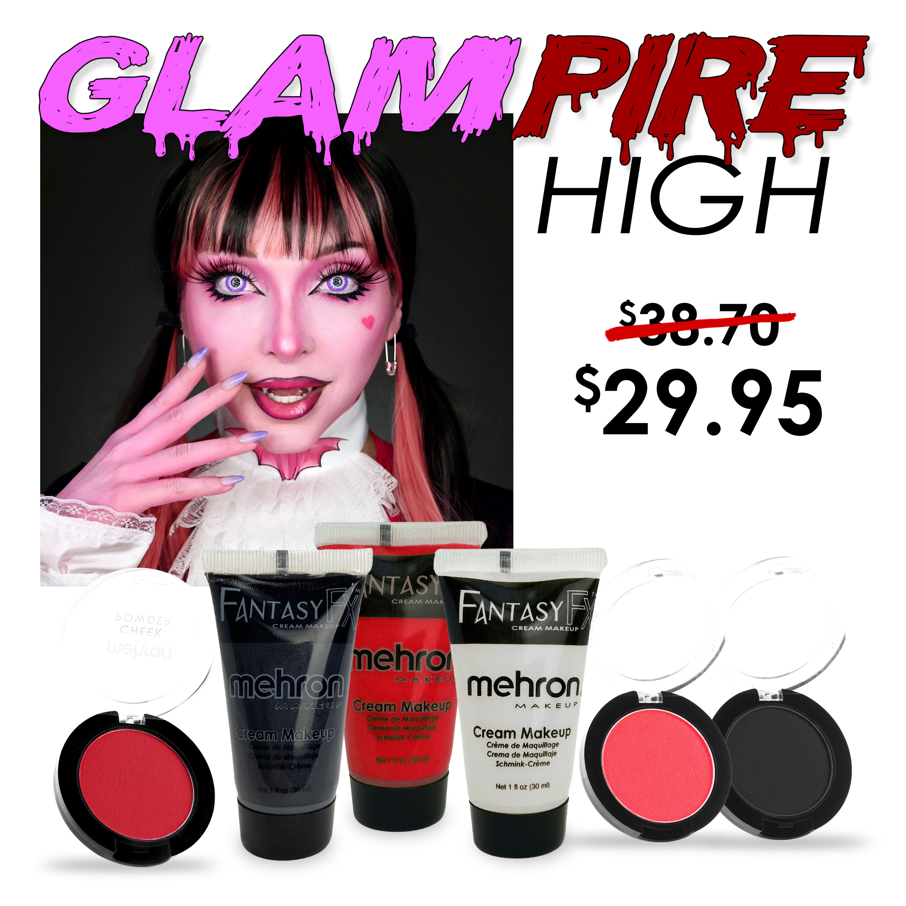 Mehron Glampire High Vampire 2022