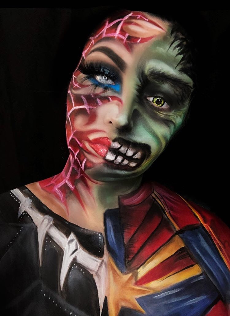 Avengers makeup looks